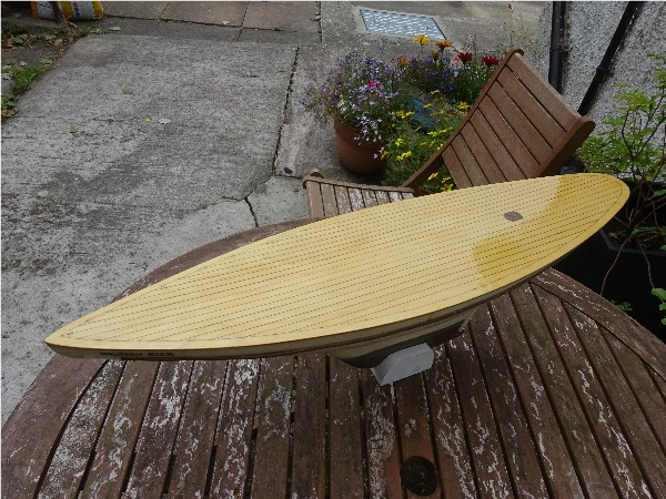Lined, varnished & deck logo fitted